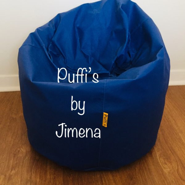 Puff Pera XL, 90 X 120 cms. Confeccionado En Eco Cuero. - Imagen 5