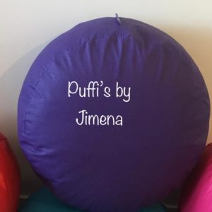 Puff Redondo 100 x 40 cms, Variedad de Colores.