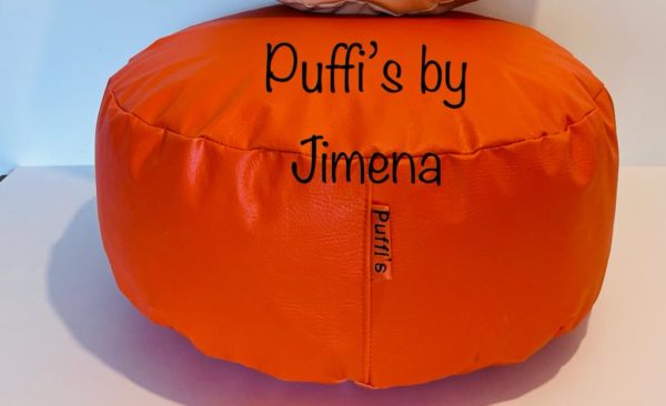 Puff Redondo 40 x 10 cms, Variedad de Colores. - Imagen 10