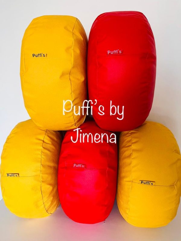 Puff Redondo 40 x 10 cms, Variedad de Colores. - Imagen 13
