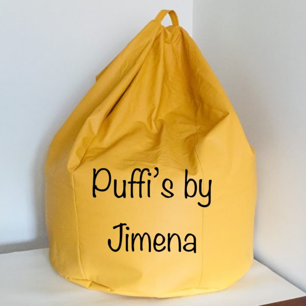 Puff Pera XL, 90 X 120 cms. Confeccionado En Eco Cuero. - Imagen 11