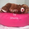 Puff Redondo Mascotas S, 50 x 20 cms, Variedad de Colores. - Imagen 5