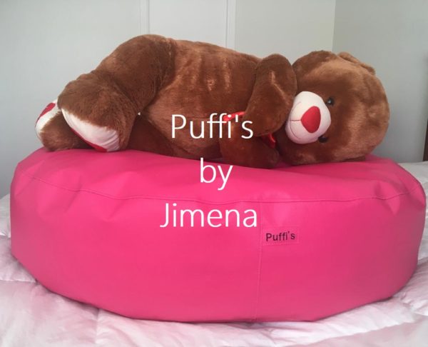 Puff Redondo Mascotas L, 80 x 20 cms, Variedad de Colores. - Imagen 5