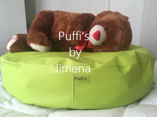 Puff Redondo Mascotas L, 80 x 20 cms, Variedad de Colores.