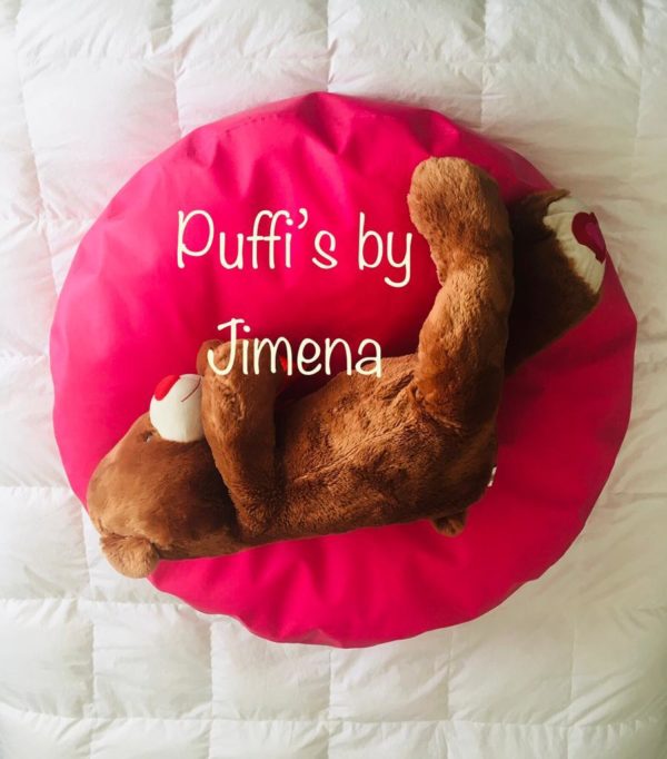 Puff Redondo Mascotas L, 80 x 20 cms, Variedad de Colores. - Imagen 7