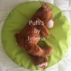 Puff Redondo Mascotas S, 50 x 20 cms, Variedad de Colores.