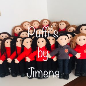 Muñecas(os) Personalizadas (os) para Colegios Cursos