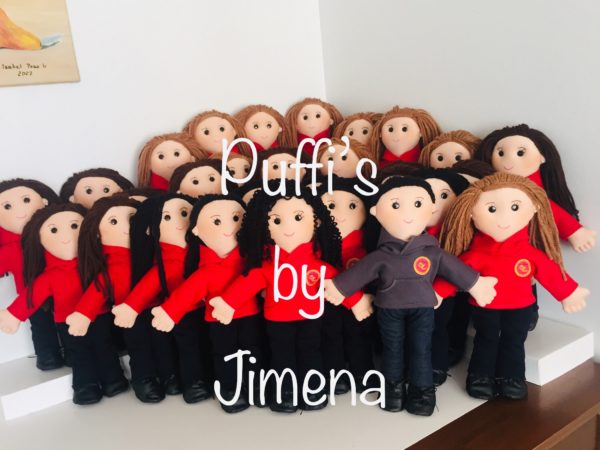 Muñecas(os) Personalizadas (os) para Colegios Cursos
